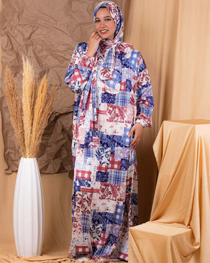 Printed Satin Isdal