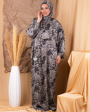Printed Satin Isdal
