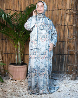 Printed Satin Isdal