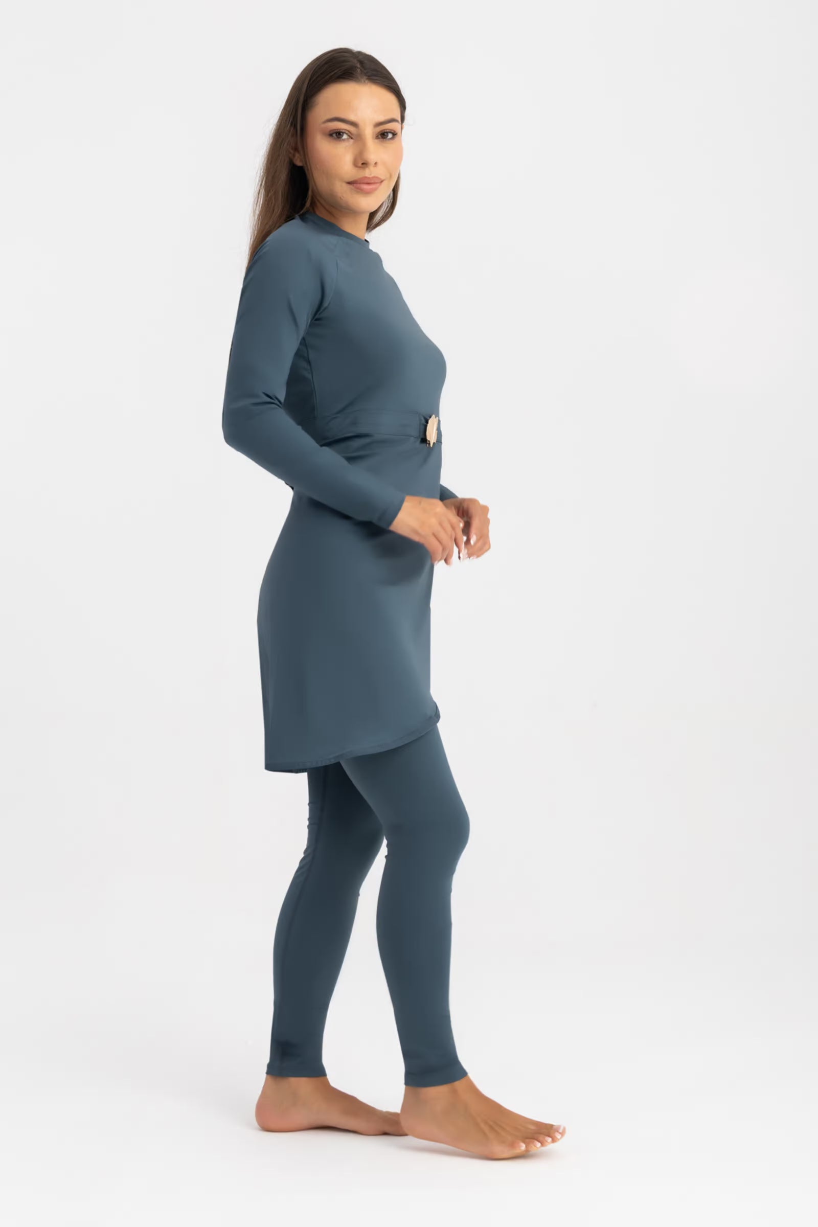 Blue Shell Suit by Tie Shop front view