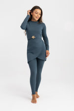 Blue Shell Suit by Tie Shop front view