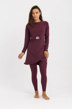 Red Shell Suit by Tie Shop front view