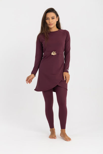 Red Shell Suit by Tie Shop front view