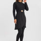 Shell Suit modest swimwear side profile by Tie Shop