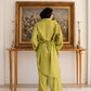 Amara Set for Women | Elegant-Stylish linen | Tie Shop Egypt - Lime Olive