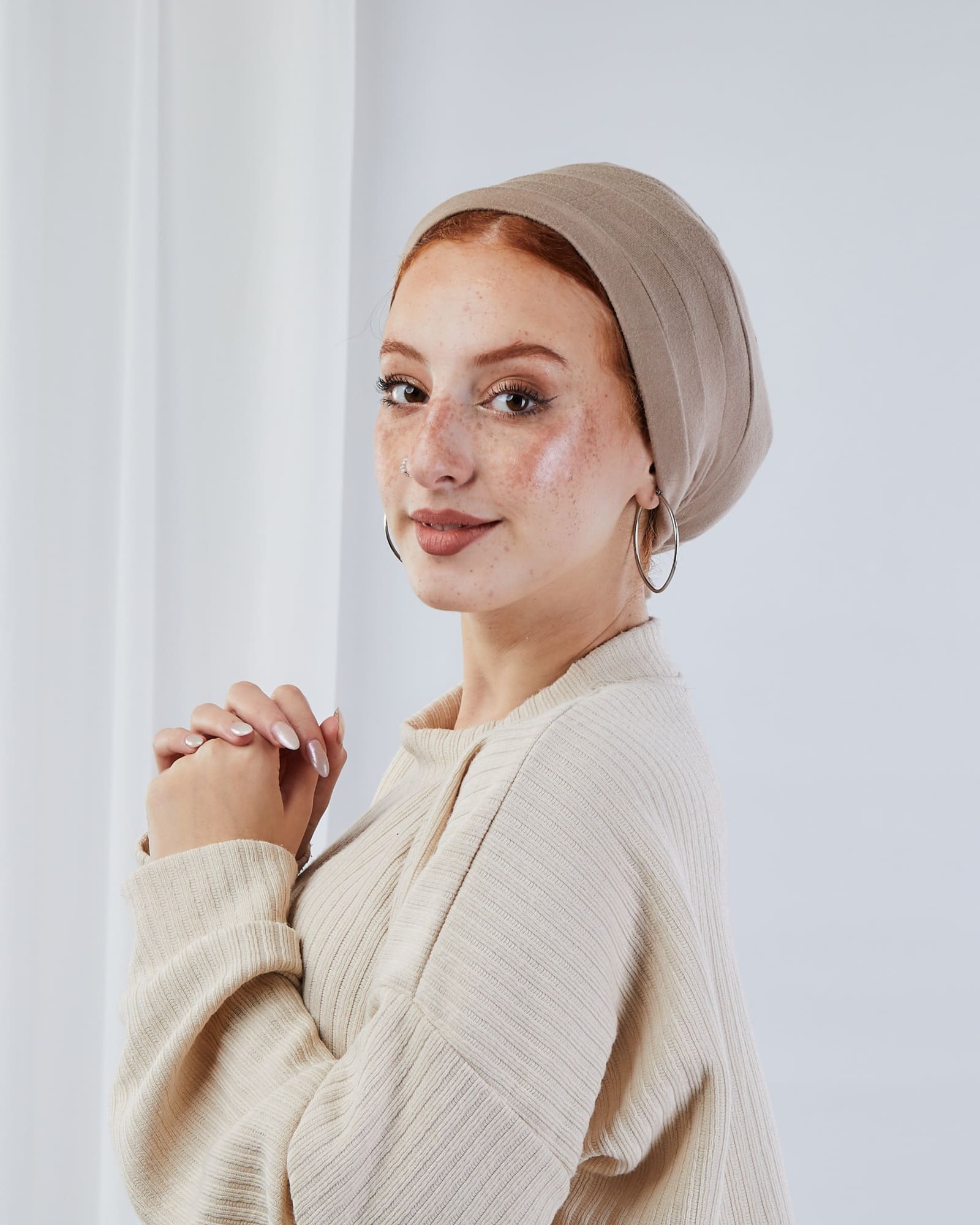Knotted Cotton Turban