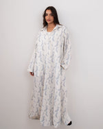 Tie Shop | Flora dress – Striped Modest Casual Shirt | 