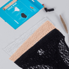 3-Pack Lace Cheetah Brief - Set-2: Black - Beige - White