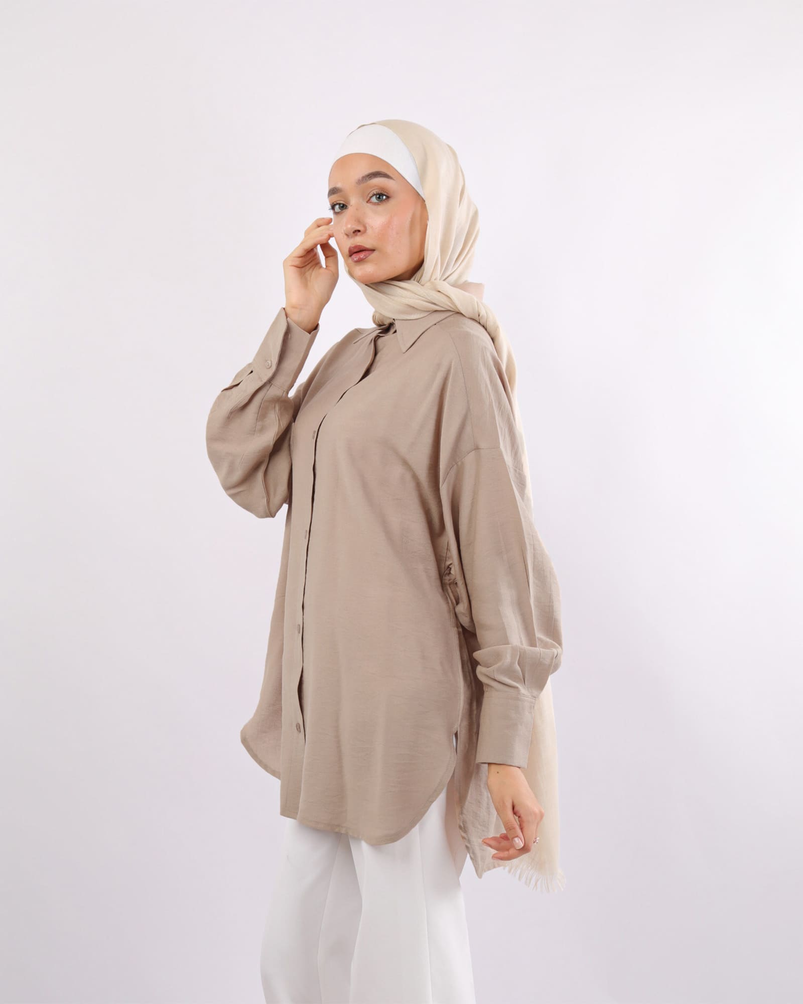 Linen Shirt قميص كتان - بلوزة كتان