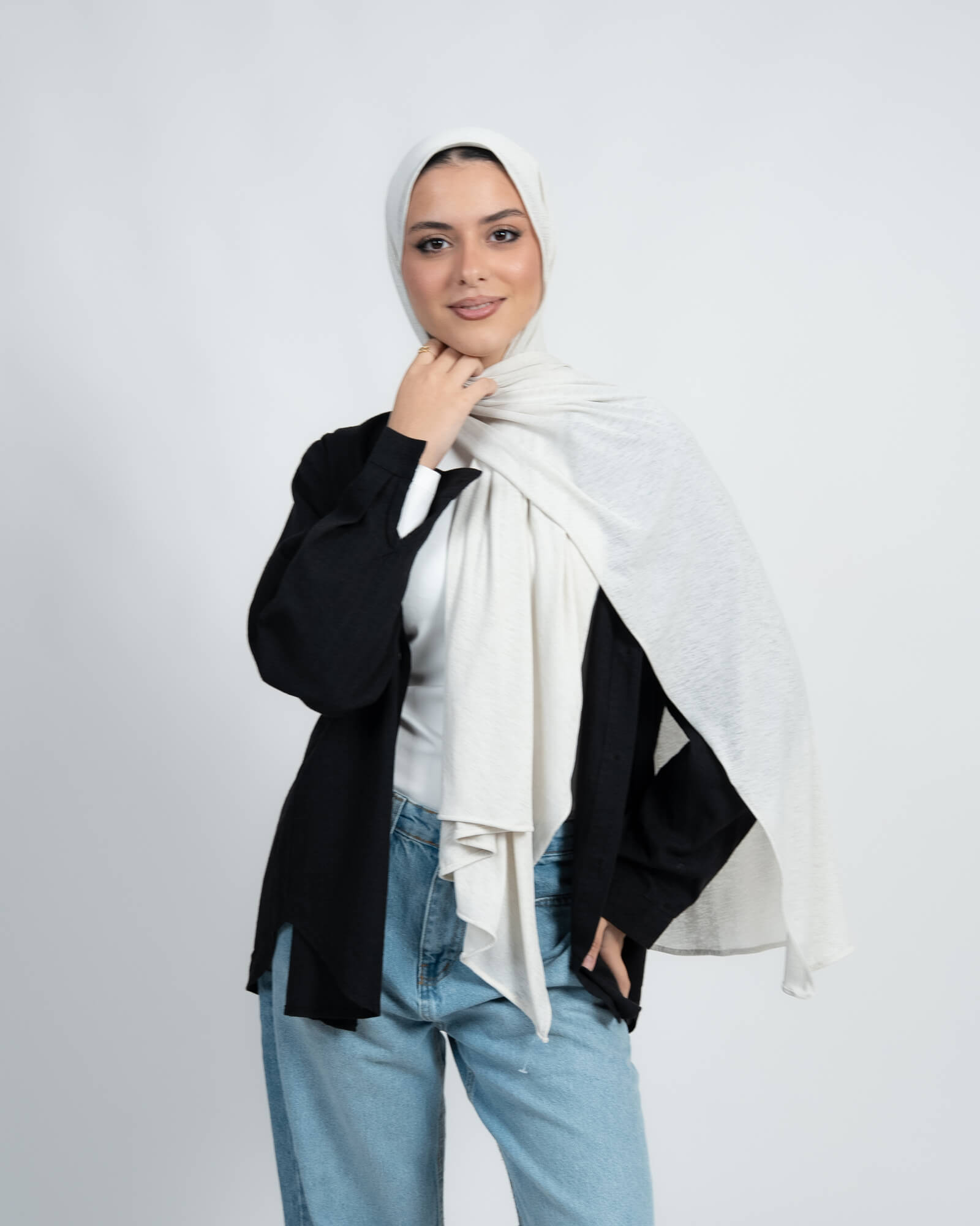 Tie Shop | Flow Kuwaiti Scarf – Elegant Everyday Hijab 