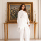 Amara Set for Women | Elegant-Stylish linen | Tie Shop Egypt - Off White