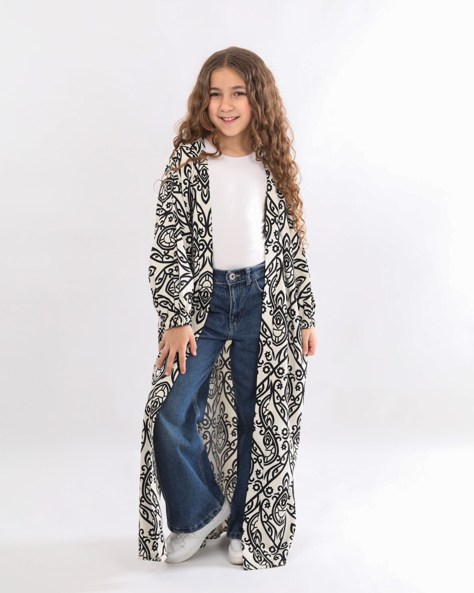 Printed Kaftan Kids قفطان مراكش أطفال