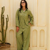 Polka Set - Soft Olive Green