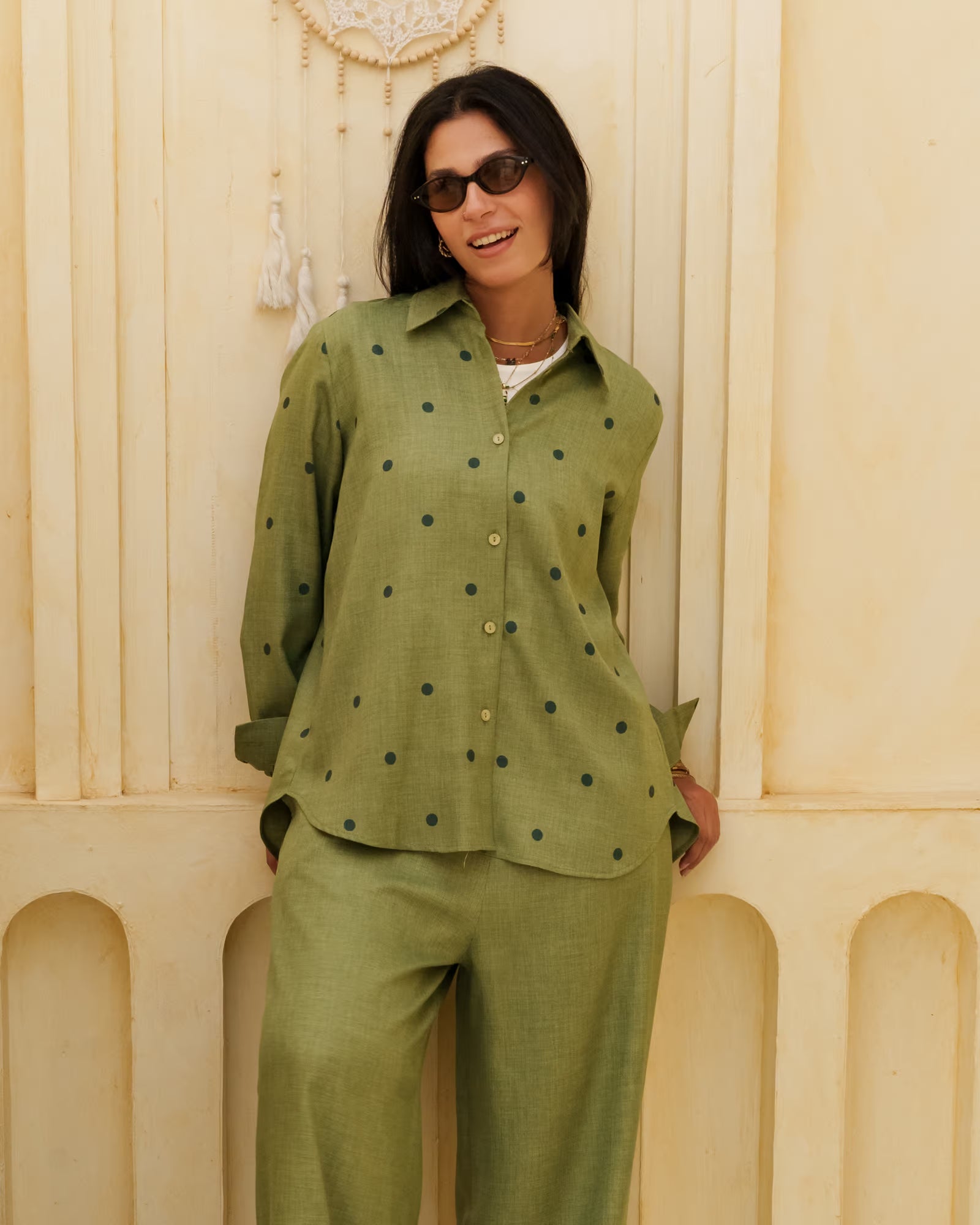 Mila Set for Women |Polka set | Tie Shop Egypt
