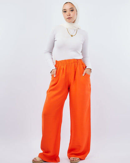Wide Linen Pants