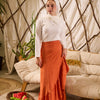 Wrap Skirt - Orange