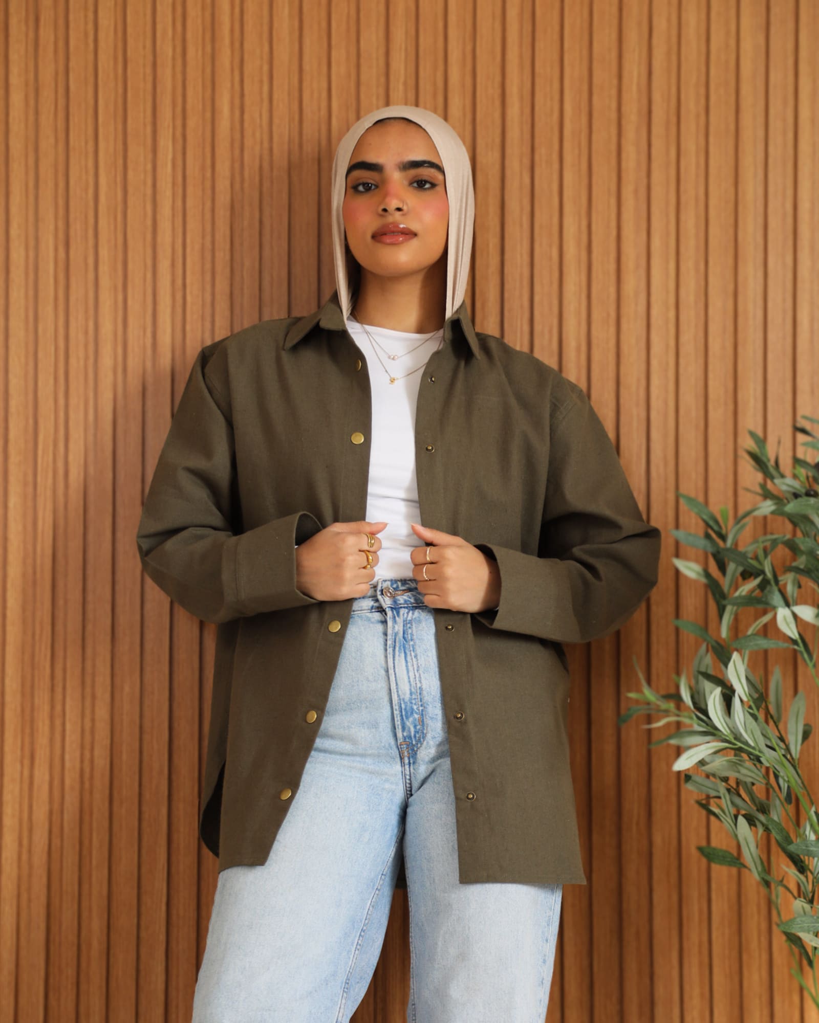 Tie Shop | Modest Wear | Button Style Shirt | Simply Linen Shirt