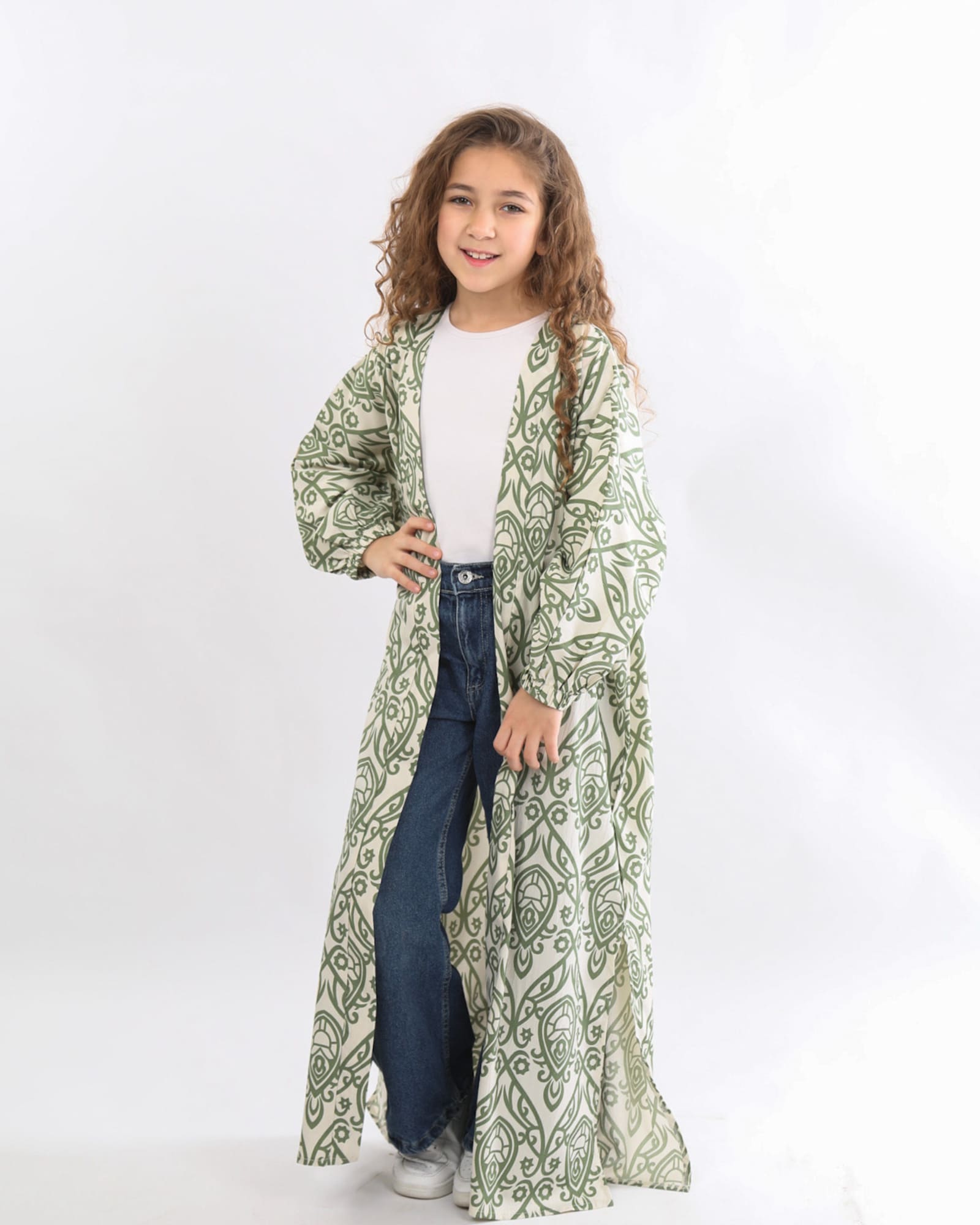 Printed Kaftan Kids قفطان مراكش أطفال