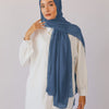 Modal Scarf - Petroleum Blue