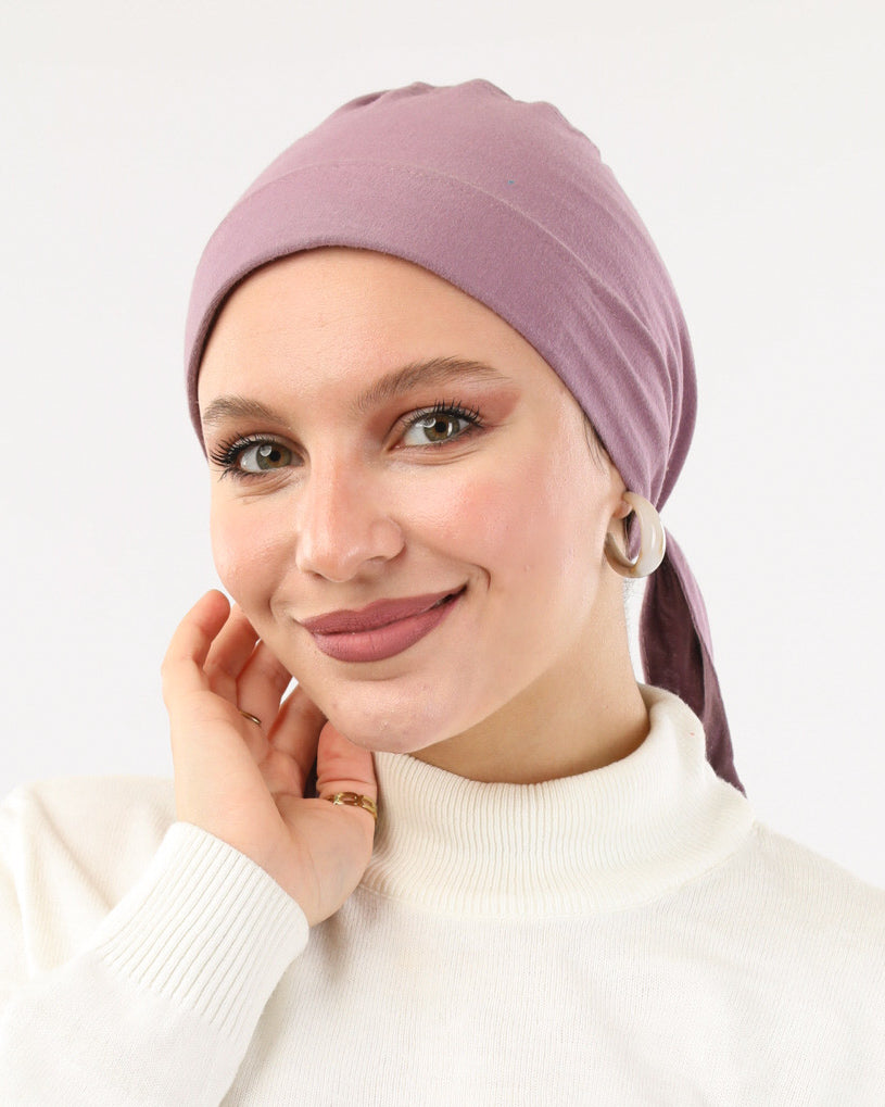 Padded Cotton Bonnet, Inner Caps , بونية ربط عريض , سورتيت, بونية تحت الحجاب Tie Shop