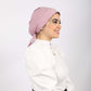 Cotton Bonnet With Ribbon