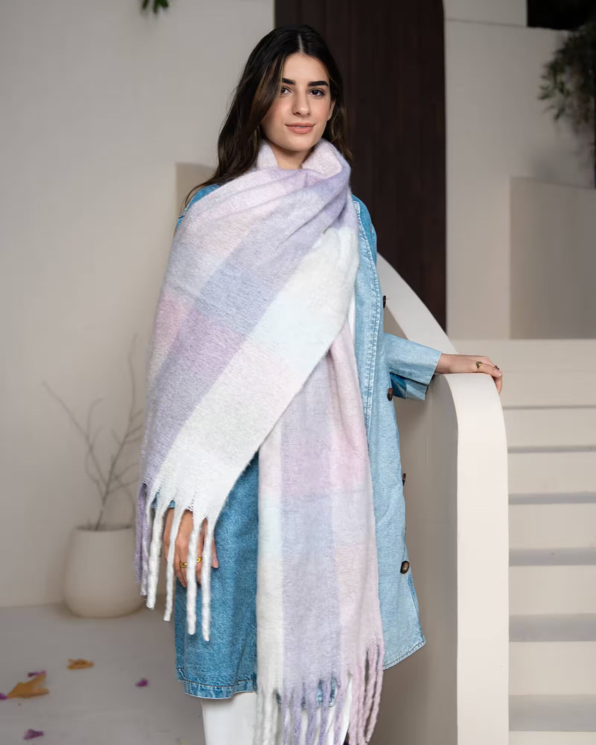 Warm Shawl | Soft & Cozy Winter Accessory | Tie Shop | 