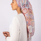 Square Printed Crepe Chiffon