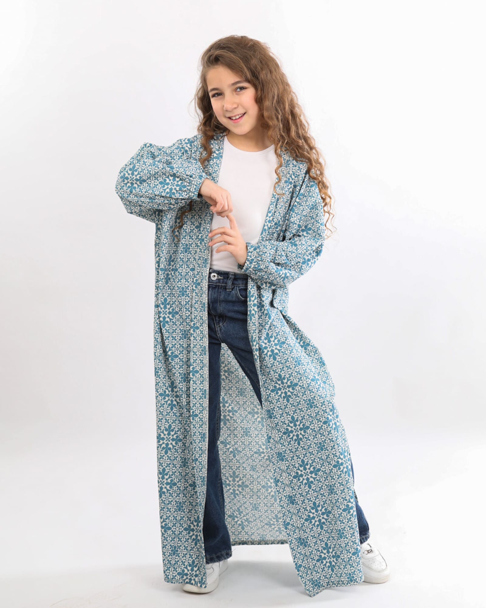 Printed Kaftan Kids قفطان مراكش أطفال