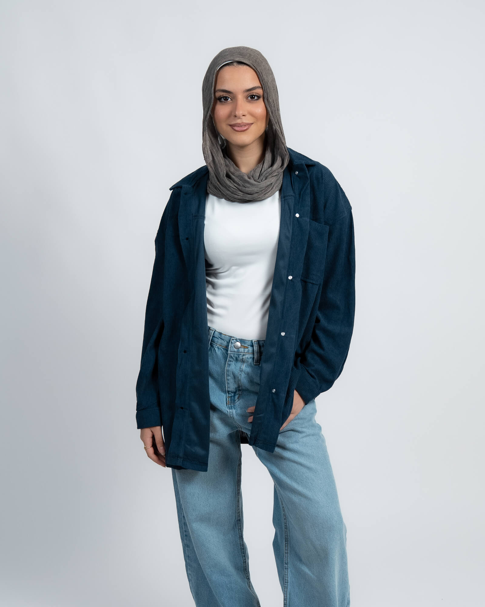 Tie Shop | Ribbed Velvet Shirt