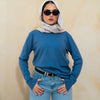 Warmy Basic Top - Baby blue