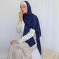 Tie Shop | Plain Wide Satin Scarf |طرحة ستان ساده - ايشارب ستان