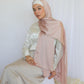 Tie Shop | Plain Wide Satin Scarf |طرحة ستان ساده - ايشارب ستان