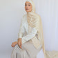 Tie Shop | Plain Wide Satin Scarf |طرحة ستان ساده - ايشارب ستان