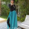 Plain Cover-Up - Teal Blue