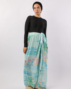 Tie Shop | Printed Cover-Up كاڨر ايب