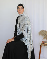 Tie Shop | Chic Fleurs طرحة شيفون - ايشارب شيفون