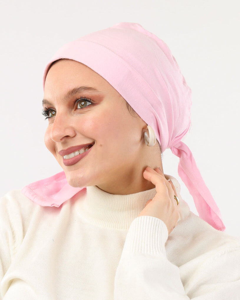 Padded Cotton Bonnet, Inner Caps , بونية ربط عريض , سورتيت, بونية تحت الحجاب Tie Shop