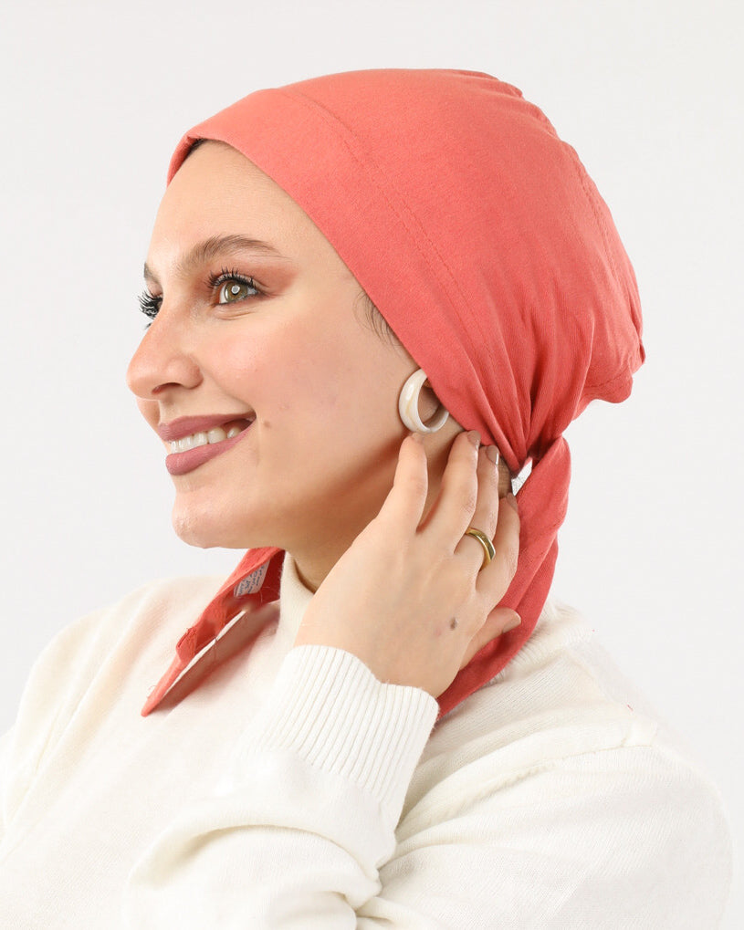 Padded Cotton Bonnet, Inner Caps , بونية ربط عريض , سورتيت, بونية تحت الحجاب Tie Shop