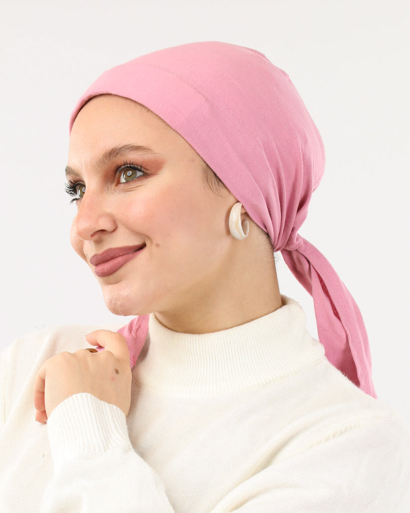 Padded Cotton Bonnet, Inner Caps , بونية ربط عريض , سورتيت, بونية تحت الحجاب Tie Shop