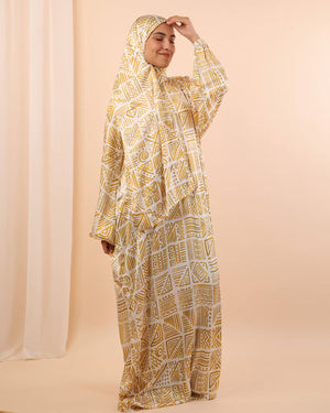 Printed Satin Isdal