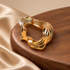 Riva pin - Golden