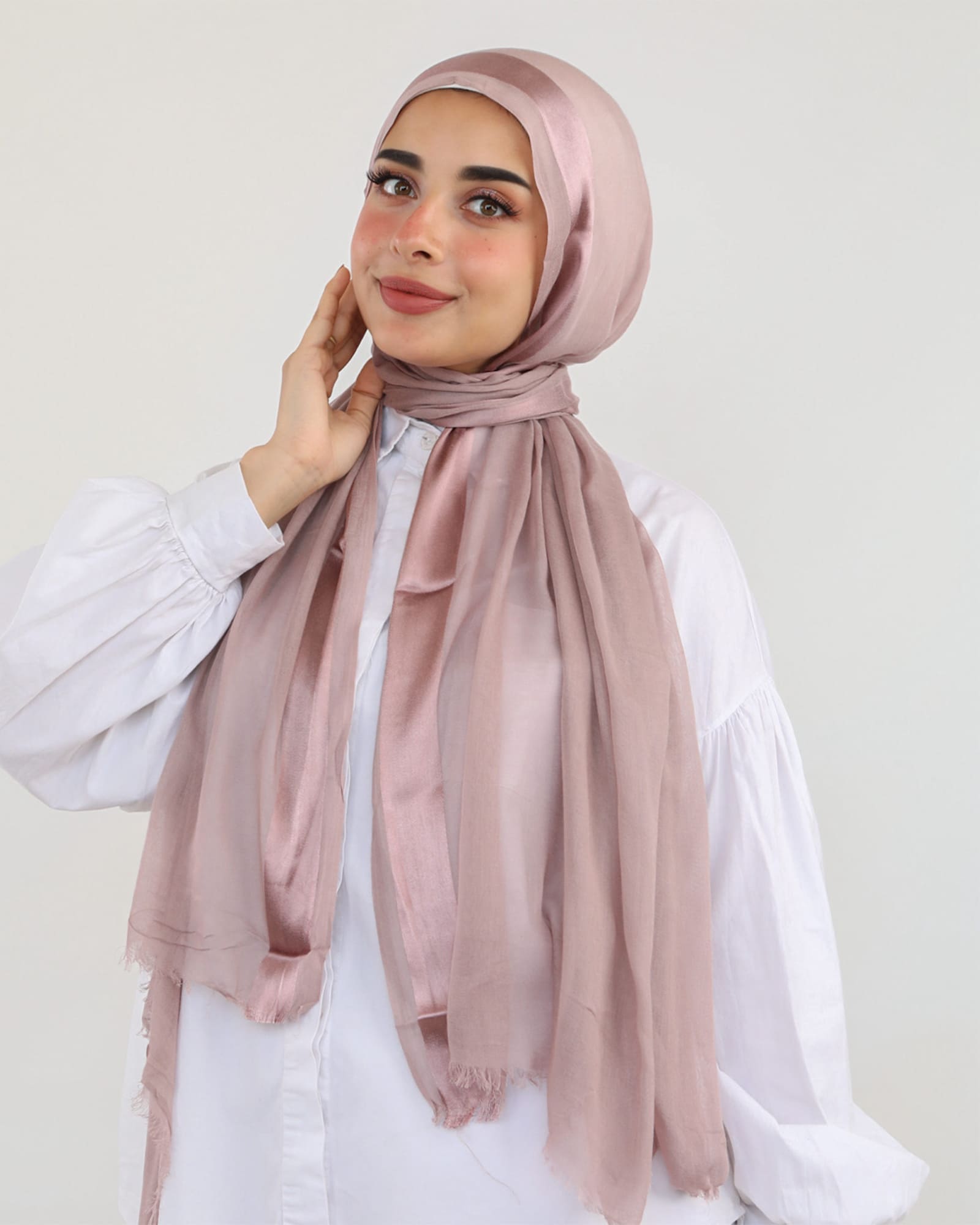 Tie Shop | Soft Kuwaiti scarf طرحة كويتي خفيفة قطن