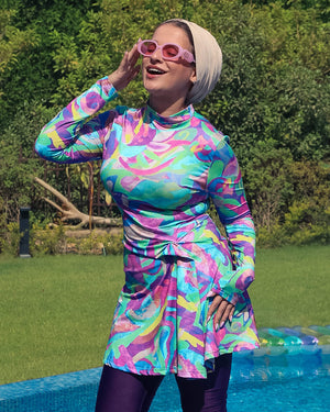 Tie Shop | Swim Top  - Tropika Top