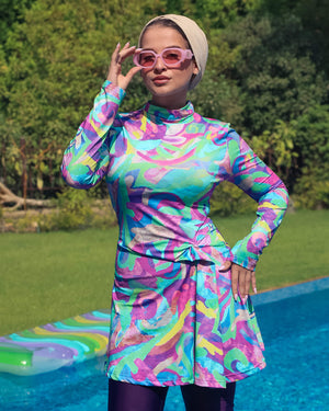 Tie Shop | Swim Top  - Tropika Top