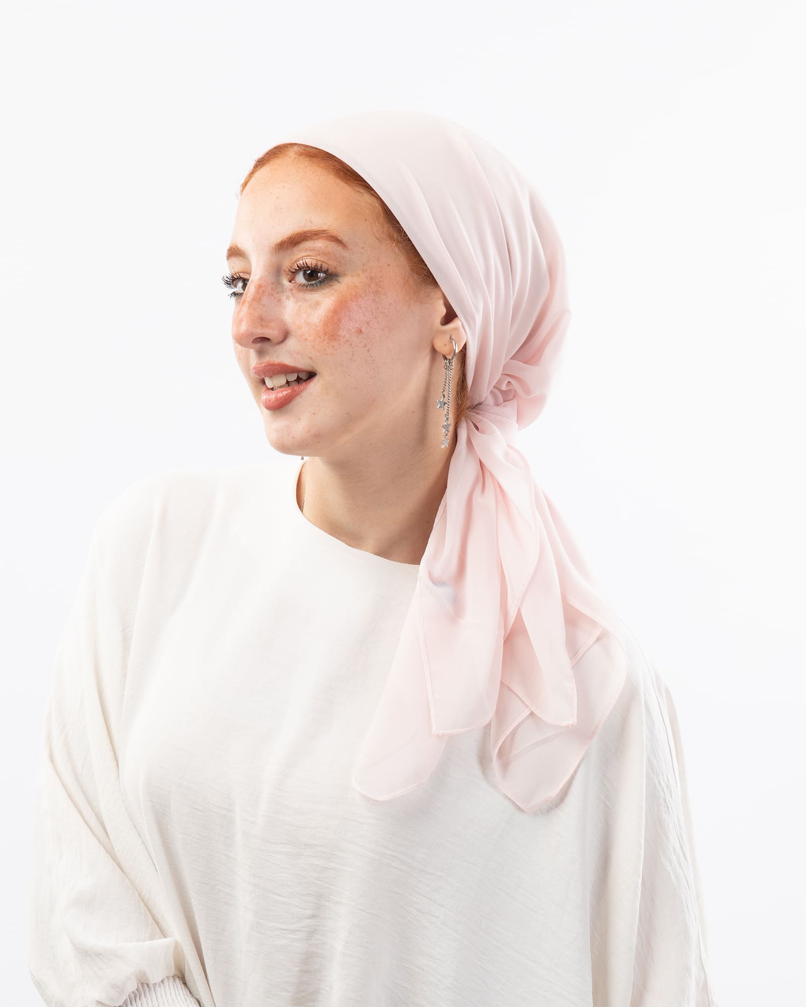 Tie Shop | Square plain Crepe Chiffon