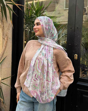Vibrant colors scarf