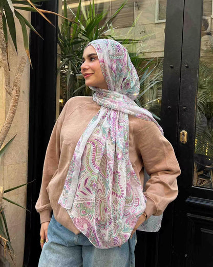 Vibrant colors scarf