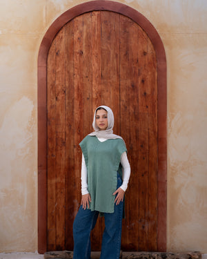 Knit Sleeveless Vest