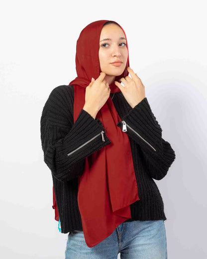 Plain Satin Scarf