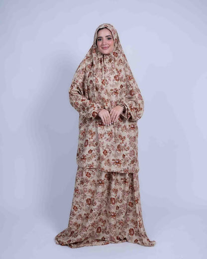 Printed Viscose Isdal Two Pieces
